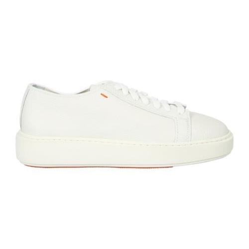 Santoni Trendiga vita sneakers för kvinnor White, Dam