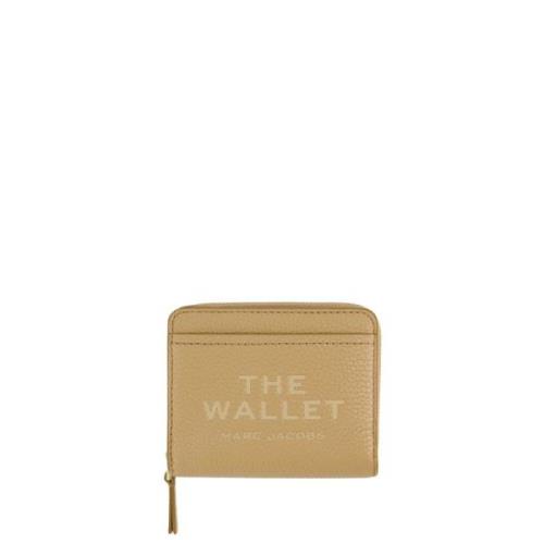 Marc Jacobs Kompakt Läderplånbok - Brun Brown, Dam