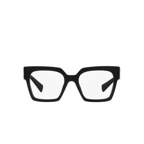 Miu Miu Kvadratiska glasögon för kvinnor Black, Dam