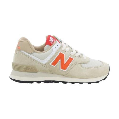 New Balance Damskor Orange U574 W Beige, Dam