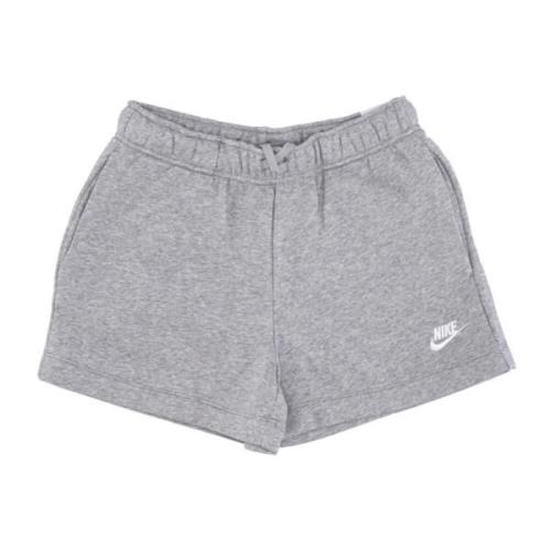 Nike Club Fleece Mid-Rise Shorts Gray, Dam