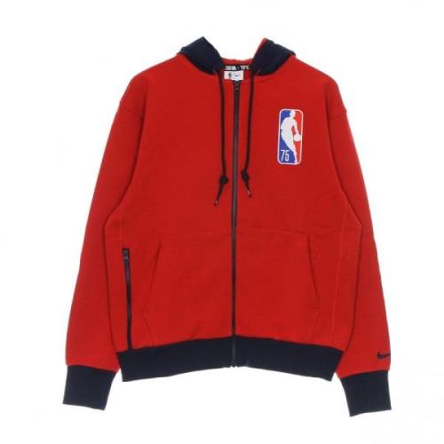 Nike NBA Fleece Full-Zip Hoodie Bronet Red, Herr