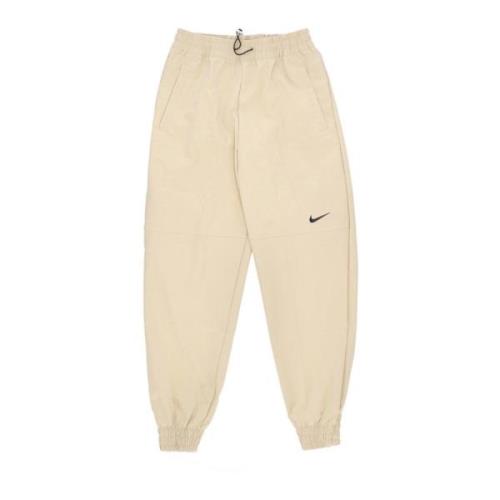 Nike Sportswear Woven Swoosh Pant Beige, Dam