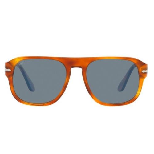 Persol Stiliga Unisex Solglasögon med Blå Lins Orange, Unisex