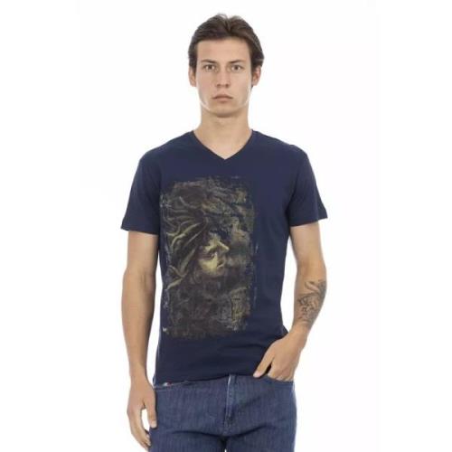 Trussardi T-Shirts Blue, Herr