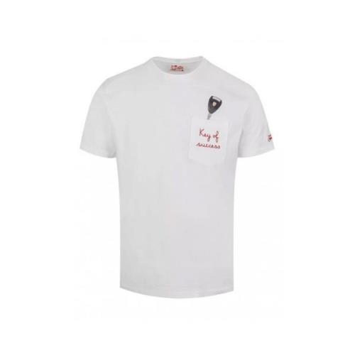 MC2 Saint Barth MC2 T-shirts och Polos Vit White, Herr
