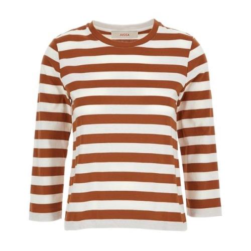 Jucca T-shirts Brown, Dam