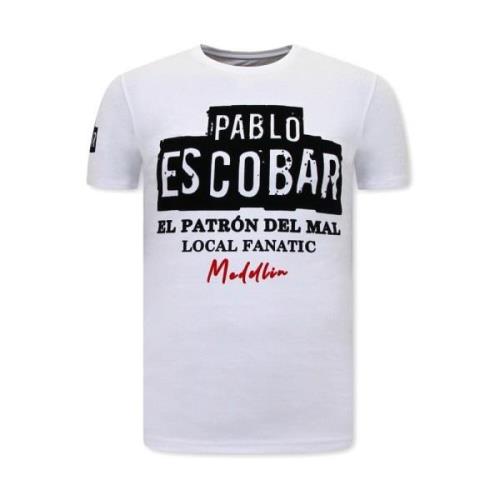 Local Fanatic Pablo Escobar T Shirt Herr White, Herr