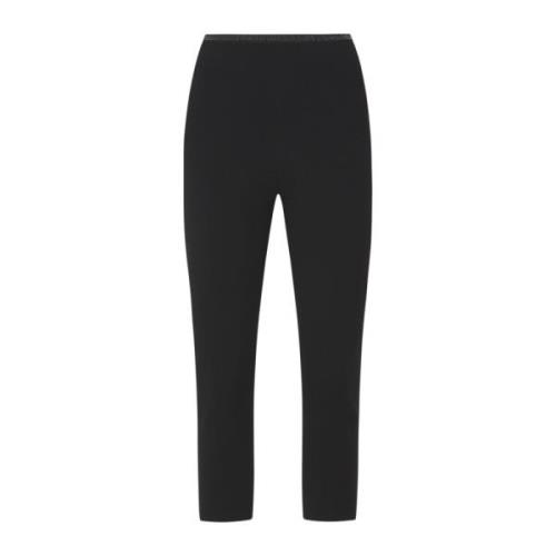Alexander Wang Slim-fit Trousers Black, Dam