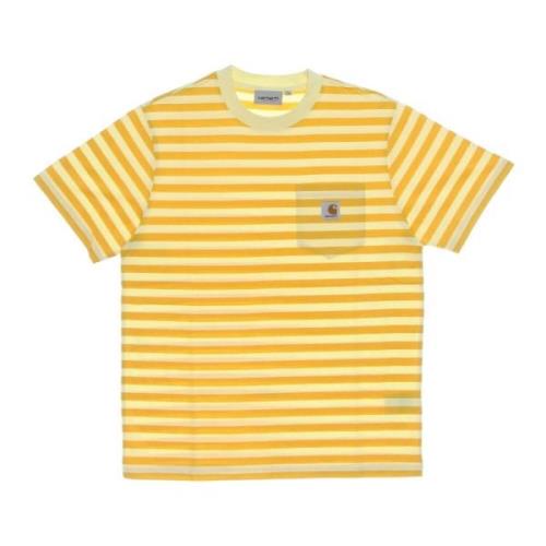 Carhartt Wip Ficka T-shirt Scotty Popsicle Yellow, Herr