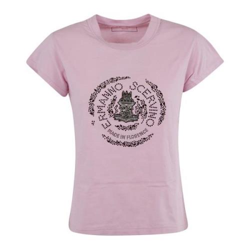 Ermanno Scervino T-Shirts Pink, Dam