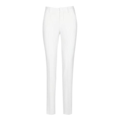Tagliatore Vita Slim-fit Jeans White, Dam