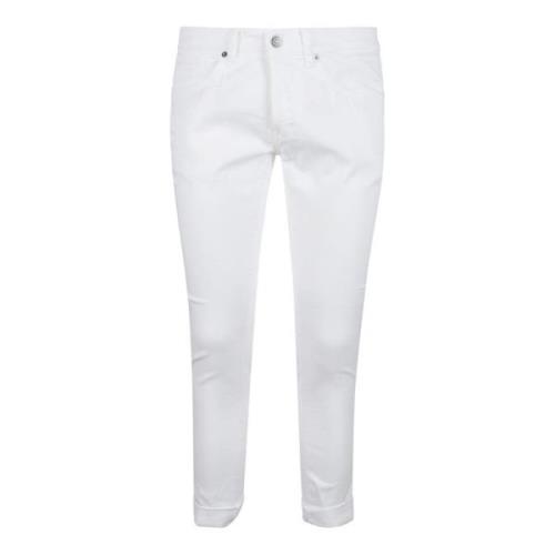 Dondup Slim Fit Jeans White, Herr