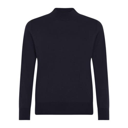 Skovhuus Mysig Turtleneck Blus Blue, Dam