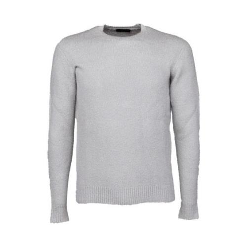 Roberto Collina Round-neck Knitwear Gray, Herr