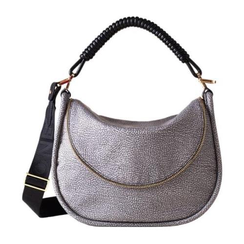 Borbonese Shoulder Bags Gray, Dam