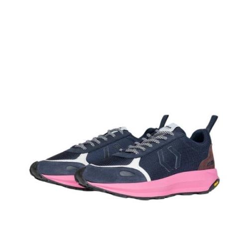 Mikakus Barcelona Monokrom Fuchsia Edition Sneaker Blue, Unisex