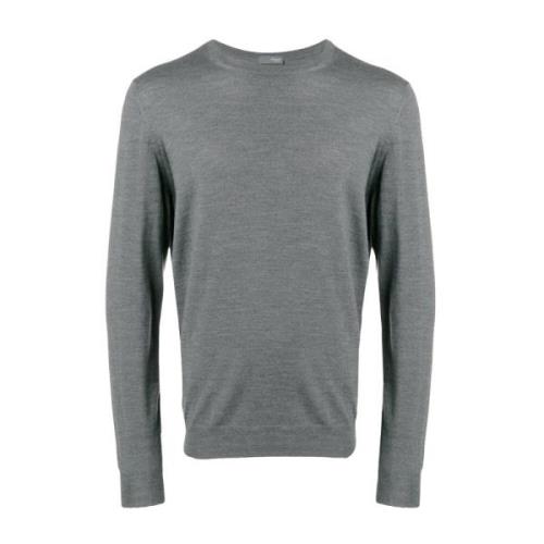 Drumohr Modern Turtleneck Gray, Herr