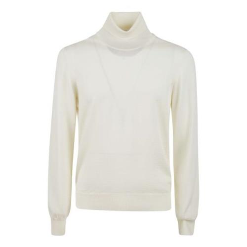 Gran Sasso Vita Merino Sweaters White, Herr