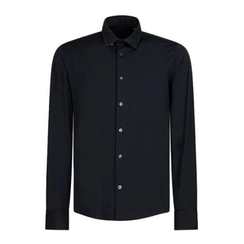 RRD Micro Oxford Open Stretch Svart Skjorta Black, Herr