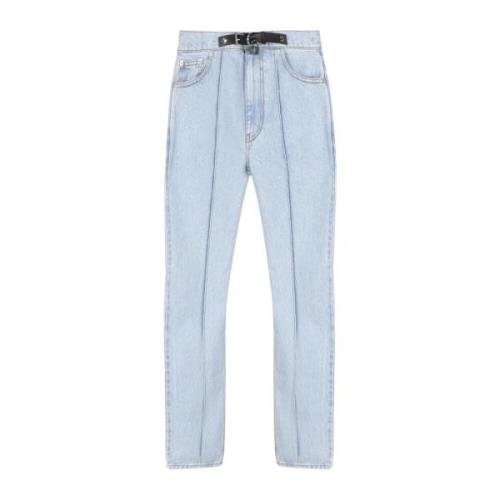JW Anderson Blå Jeans med 98% Bomull Blue, Dam