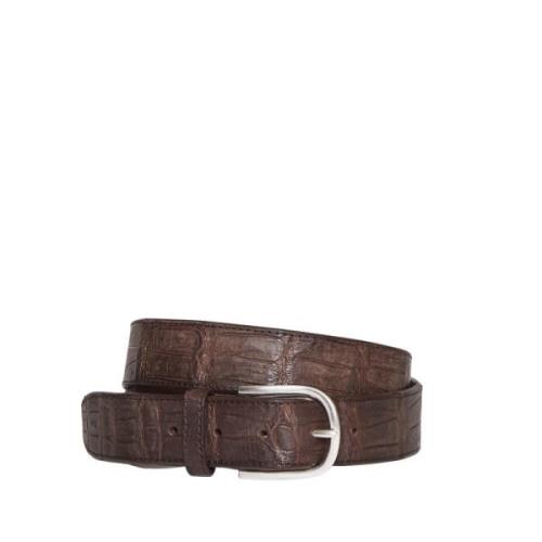 Orciani Belts Brown, Herr