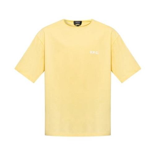 A.p.c. T-shirt Yellow, Herr