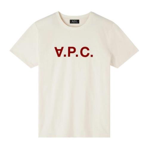 A.p.c. VPC Färg T-Shirt White, Herr