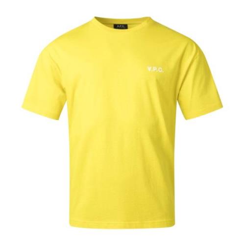 A.p.c. Stilig Joachim Herr T-shirt Yellow, Herr