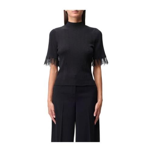 Twinset Svarta Sweaters Set Black, Dam