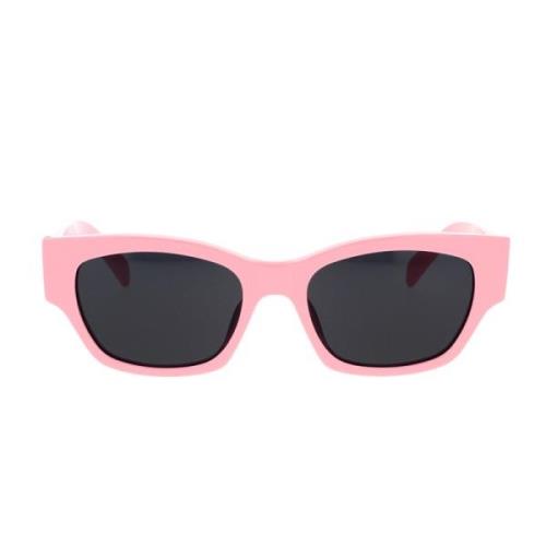 Celine Stiliga Cat-Eye Solglasögon med Mörkgråa Linser Pink, Unisex