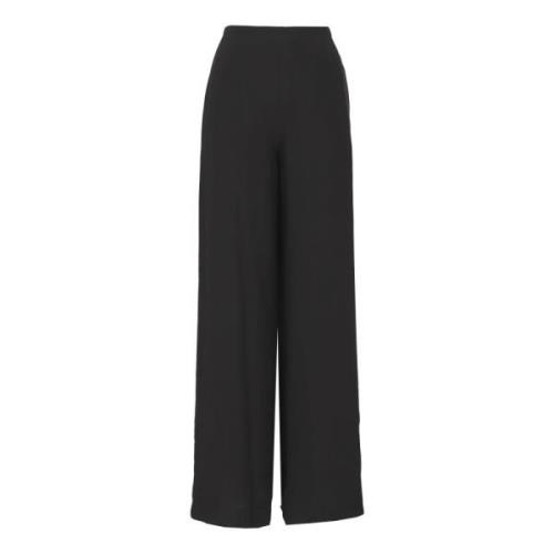 Theory Straight Trousers Black, Dam