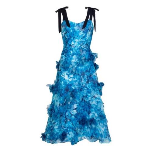 Marchesa Summer Dresses Blue, Dam