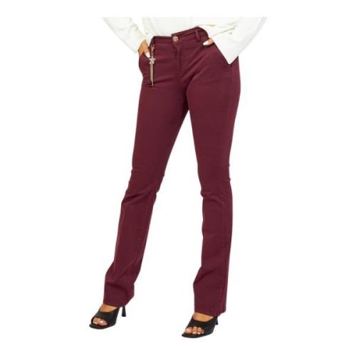 Fracomina Trousers Red, Dam