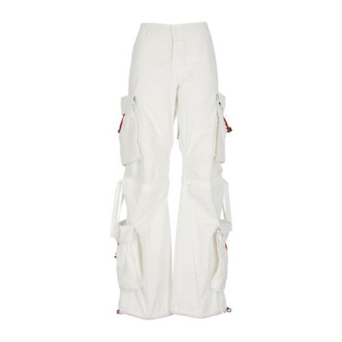 Darkpark Wide Trousers White, Dam