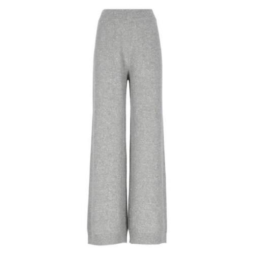 Fabiana Filippi Wide Trousers Gray, Dam