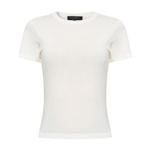 Rag & Bone ‘Luca Baby’ T-shirt White, Dam