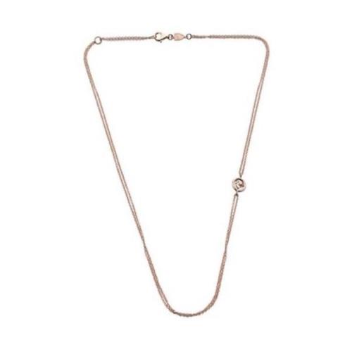 Chantecler Herr Halsband i Roséguld Pink, Dam