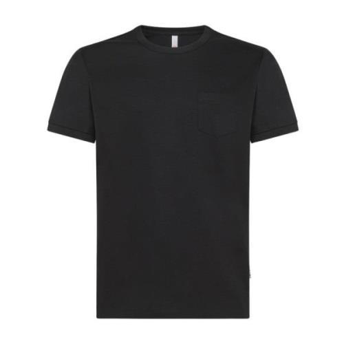 Sun68 Casual T-Shirt Black, Herr