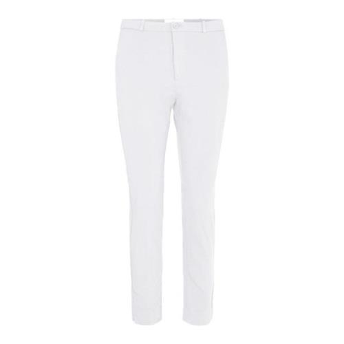 Freequent Slim-fit Trousers White, Dam