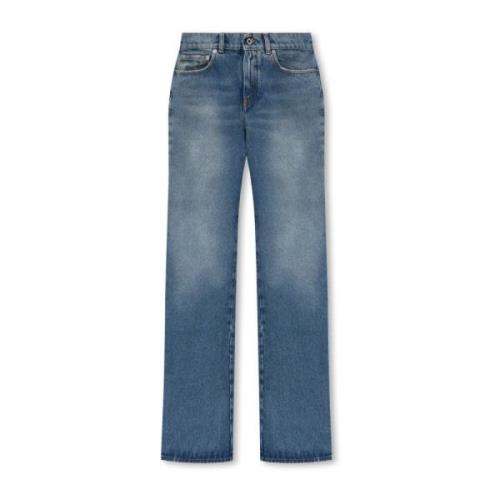 Off White Baggy jeans Blue, Dam