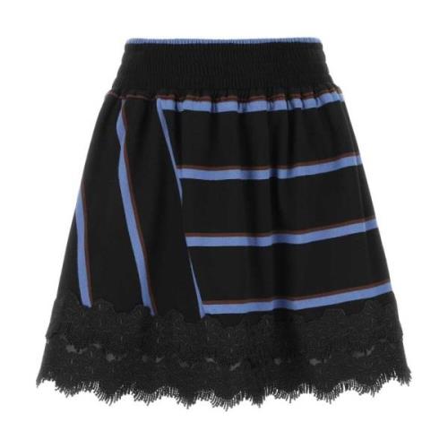 Koché Short Skirts Black, Dam