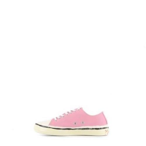 Marni Canvas Sneakers för Kvinnor Pink, Dam