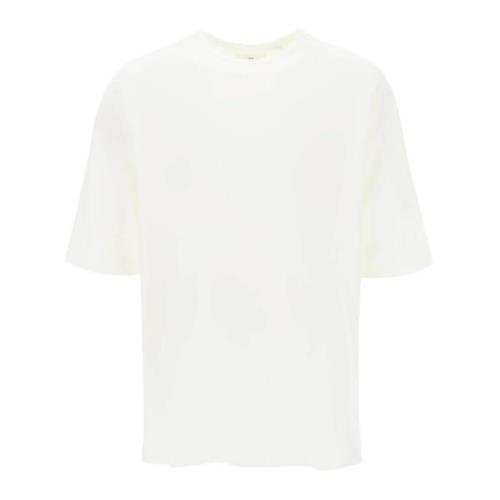 Y-3 Boxy Tee för Män - Stiliga och Bekväma T-Shirts White, Herr