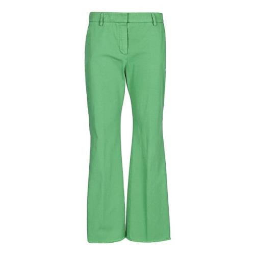 True Royal Wide Trousers Green, Dam