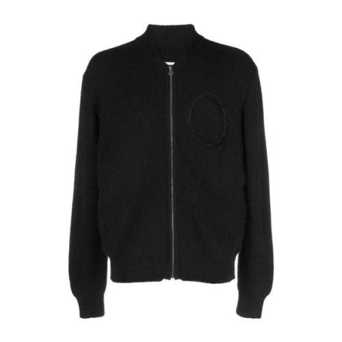 MM6 Maison Margiela Modern Zip-through Sweatshirt Black, Herr