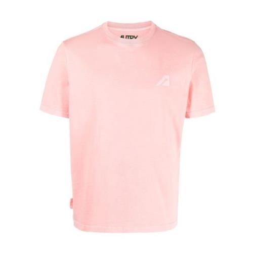 Autry Vintage T-Shirt Pink, Herr