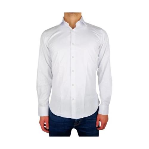 Made in Italia Milano Vit Bomullsskjorta White, Herr