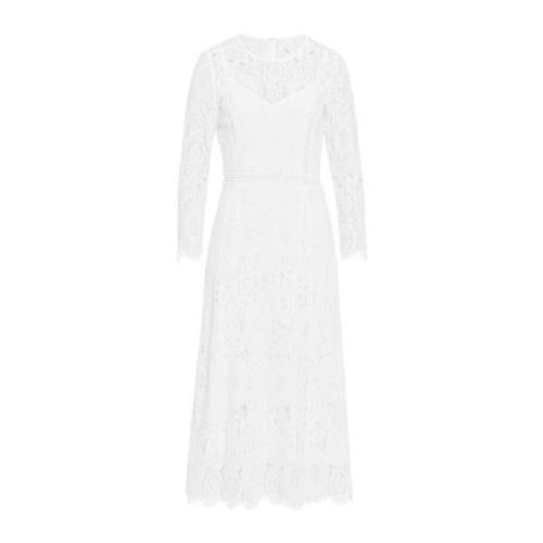IVY OAK Midi Dresses White, Dam
