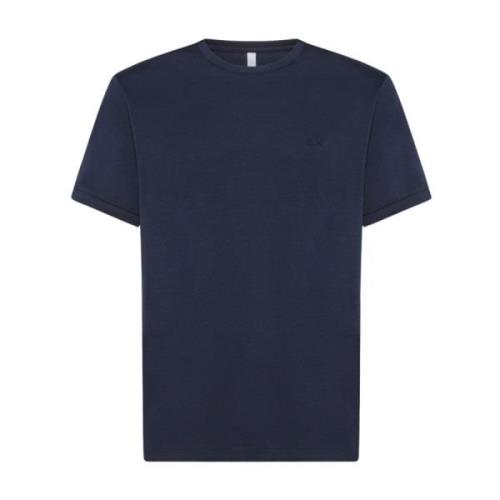 Sun68 Casual T-Shirt Blue, Herr